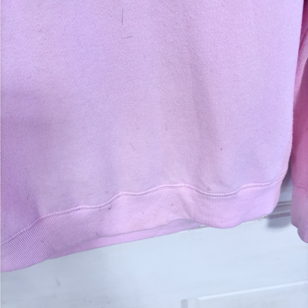 Justice Light Pink SweatshiHoodie with Love Justice sparkling Graphic girls 8-10 - Picture 5 of 10